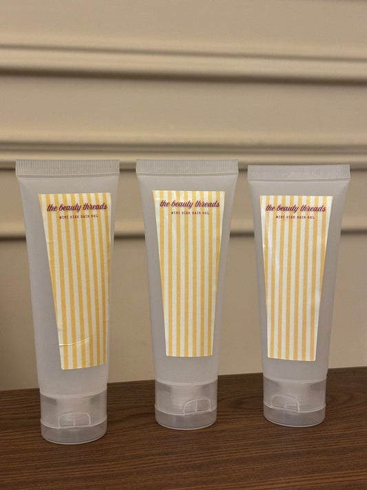 Bag size hair gel